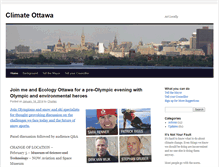 Tablet Screenshot of climateottawa.ca